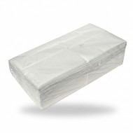Servetele de masa albe impaturite 2 straturi din celuloza 33x33 cm 200 buc Adison